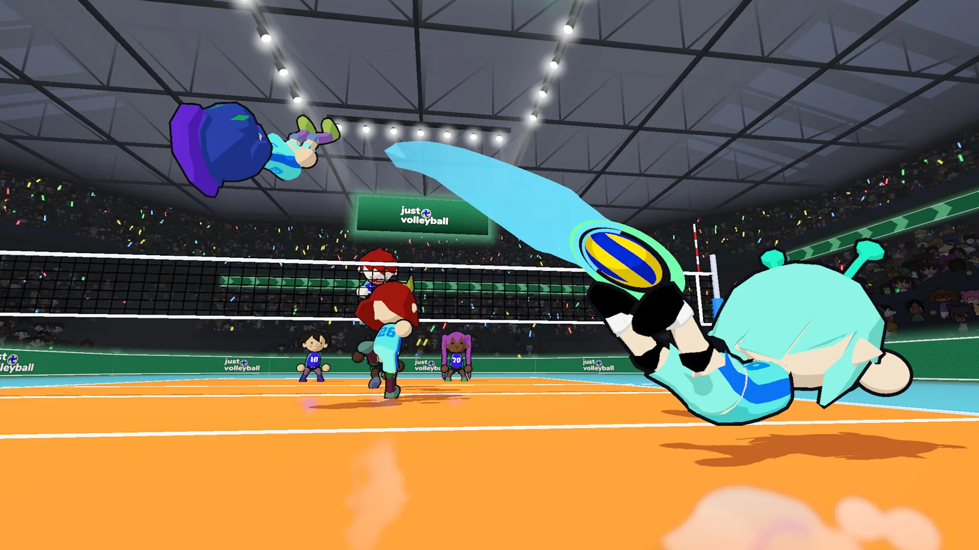Indoor rally screenshot