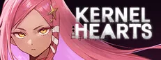 Small Steam capsule crop of the Kernel Hearts key art.