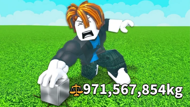 Avatar straining to lift a 971567854kg cube