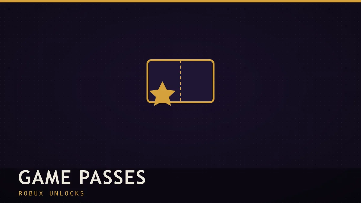 game passes — Lurking Giants