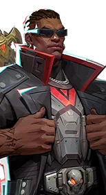 Official Blade hero card from Marvel Rivals