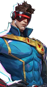 Official Cyclops hero card from Marvel Rivals