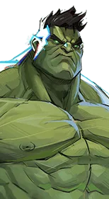 Official Hulk hero card from Marvel Rivals