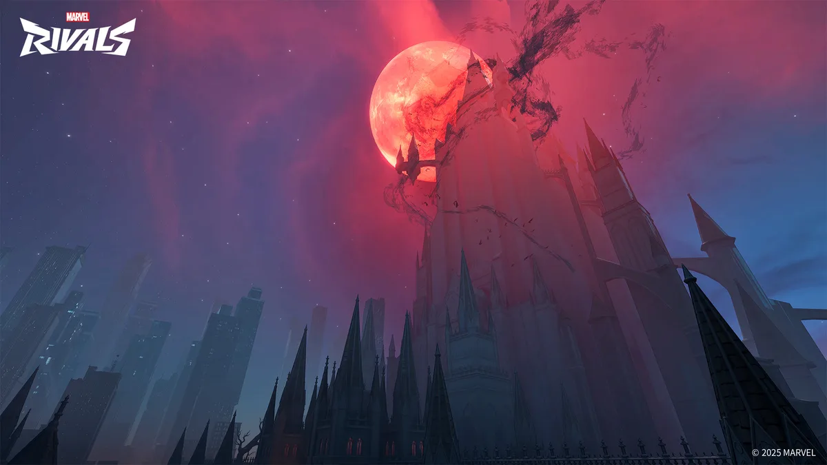 Official Marvel Rivals Empire of Eternal Night environment screenshot
