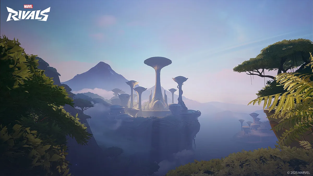 Official Marvel Rivals Grand Garden style environment screenshot