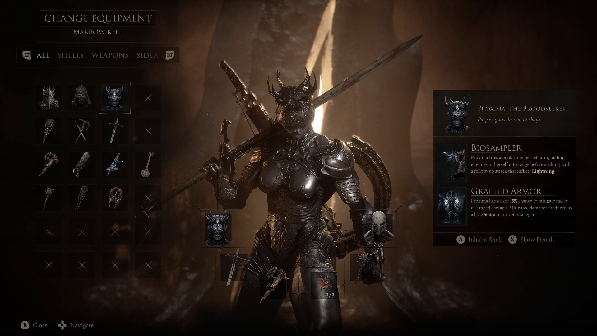 Official Mortal Shell II world scene showing a dark interconnected environment.