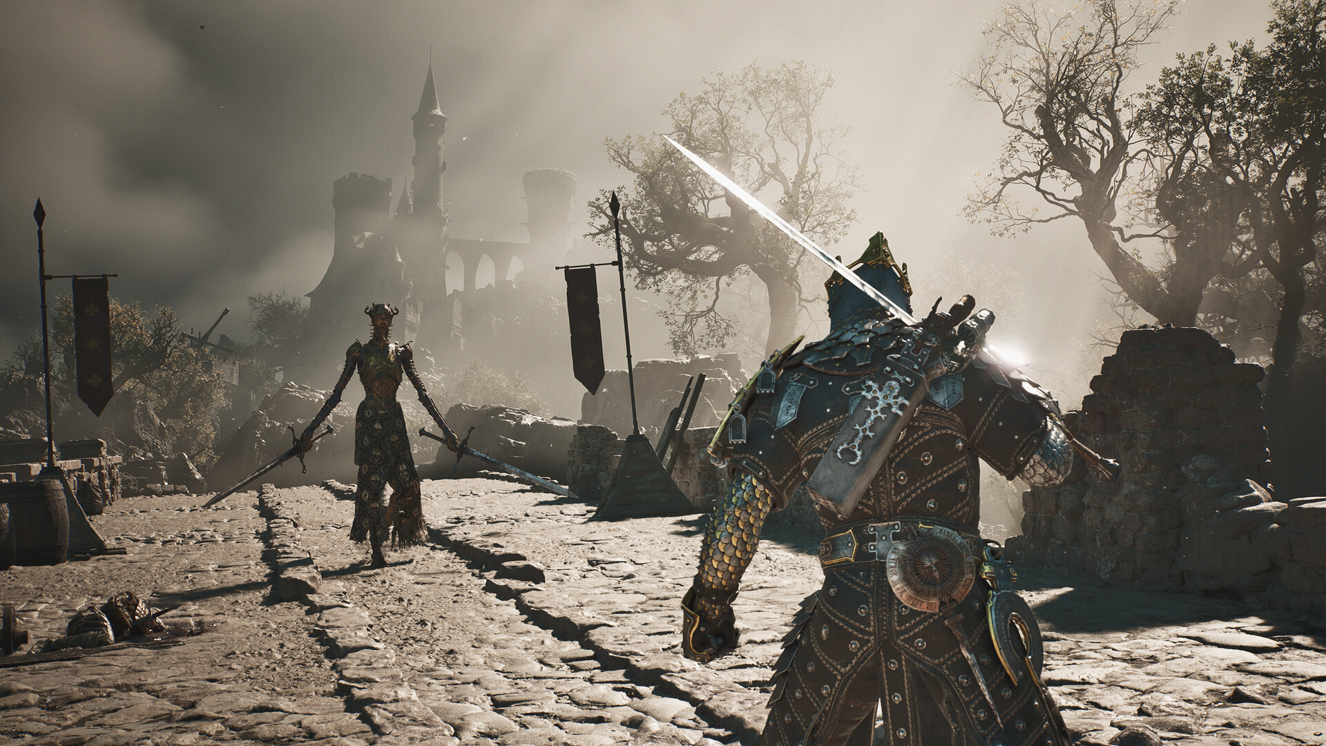 Official Mortal Shell II gameplay image supporting the shells reference.