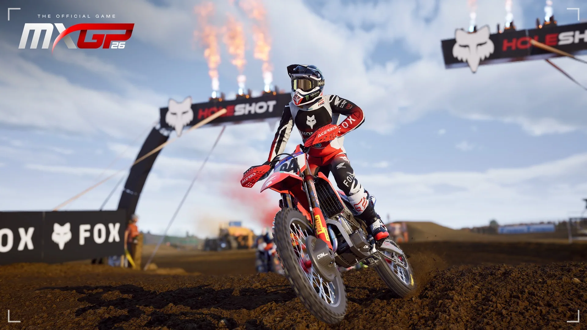 MXGP 26 rider in a Fox-style livery