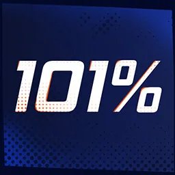achievement icon of 101%