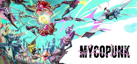 Header art: armed figures and fungal monsters around the Mycopunk title.