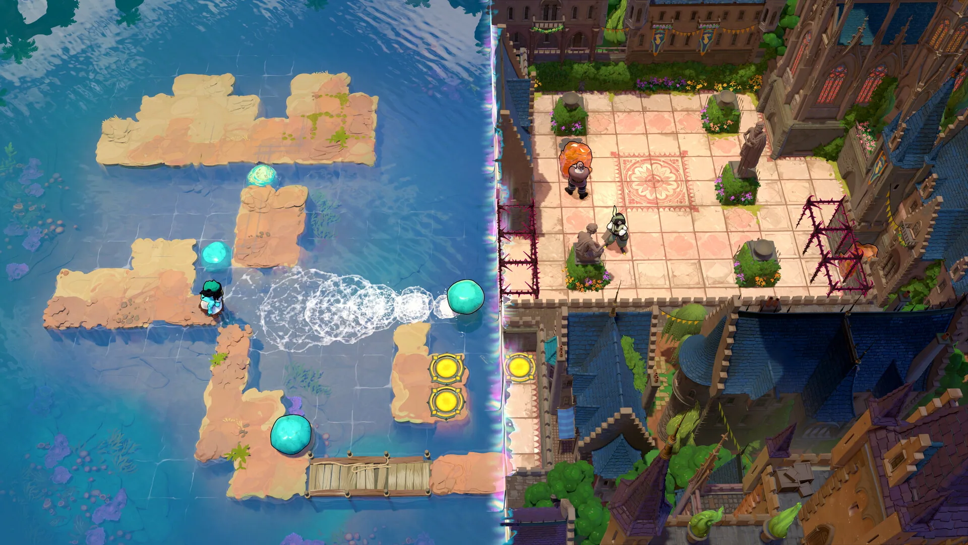 Screenshot of the northern hauling realm
