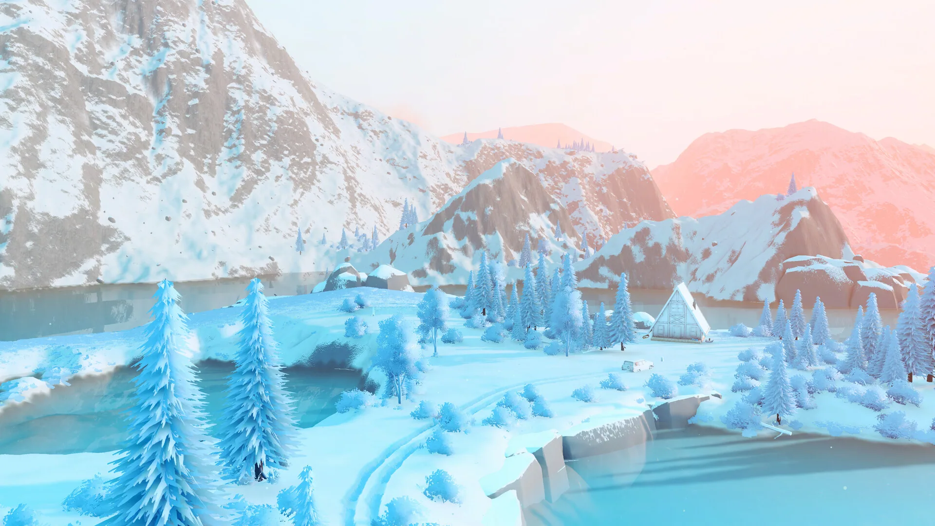 Gameplay screenshot from over the hill