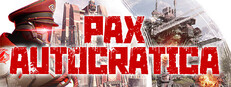 Pax Autocratica Steam capsule artwork with the game logo and a red-uniformed officer.