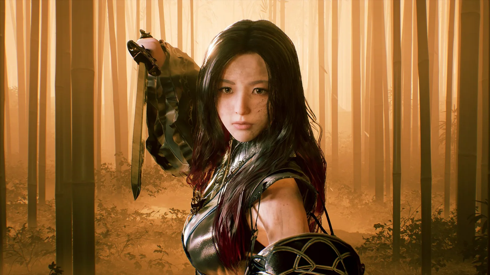 A character shown in the official Phantom Blade Zero gallery