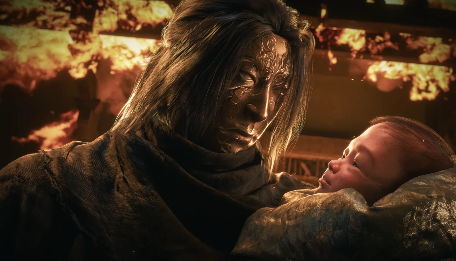 A cinematic wuxia scene from Phantom Blade Zero