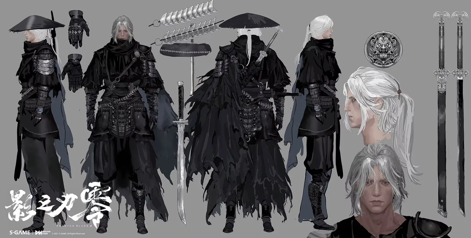 Official character design sheet for Soul
