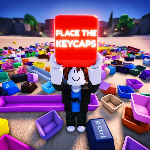 Place the Keycaps icon for the updates page