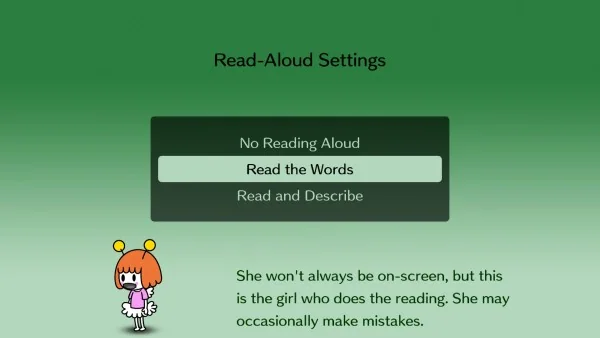 Accessibility and Calibration screenshot