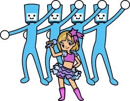 Rhythm Heaven Groove official character art