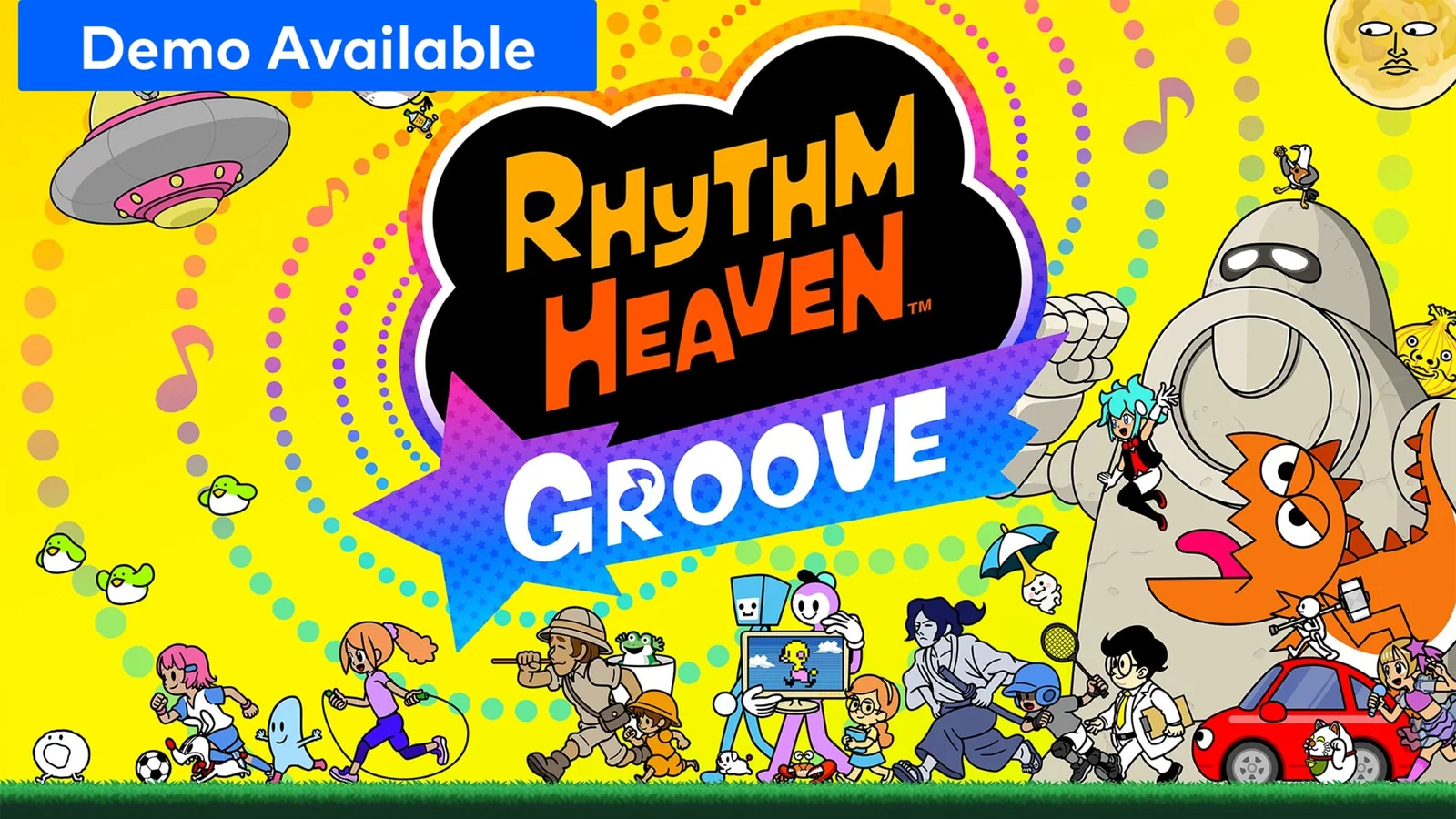Rhythm Heaven Groove official key art