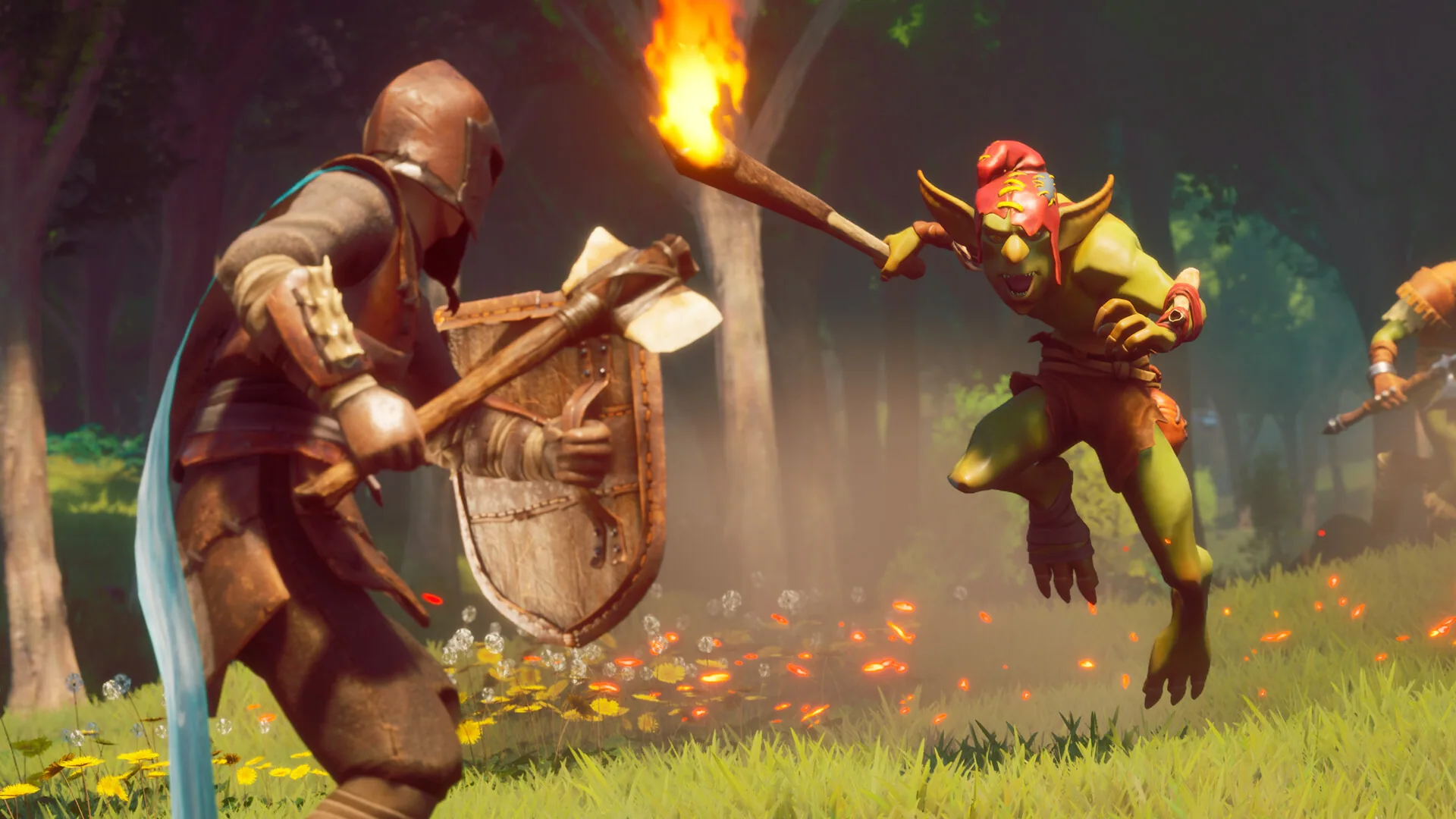 Close-quarters Ashenfall combat