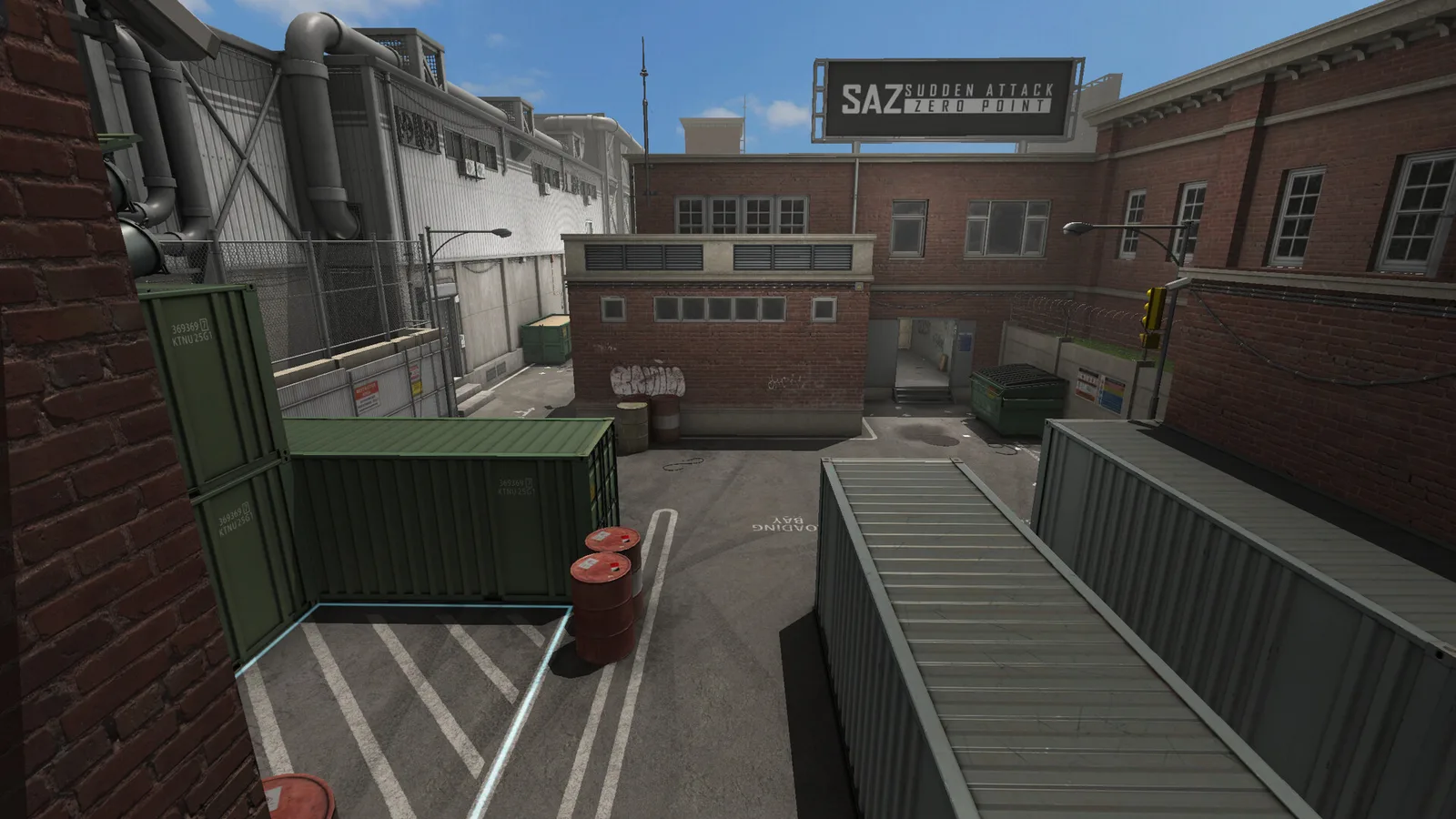Sudden Attack Zero Point bomb site B chokepoint