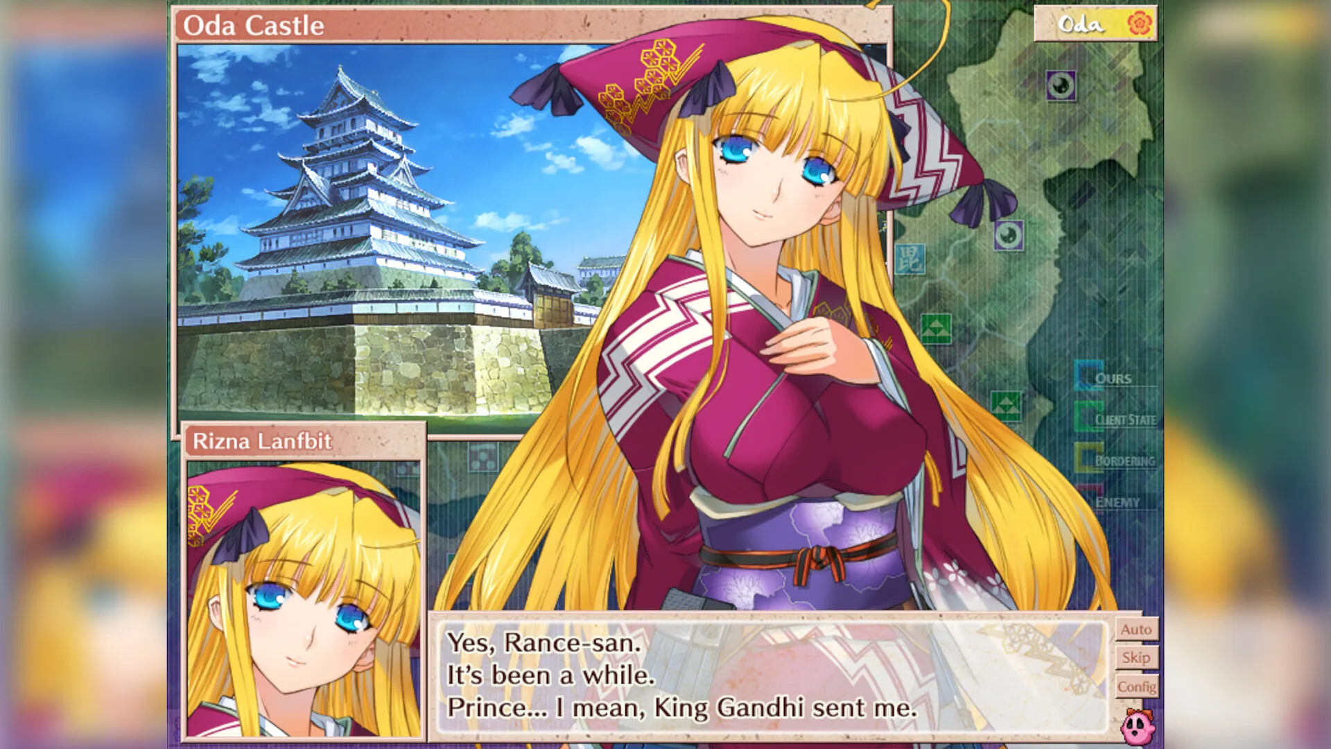 A commander scene from the recruitment campaign.