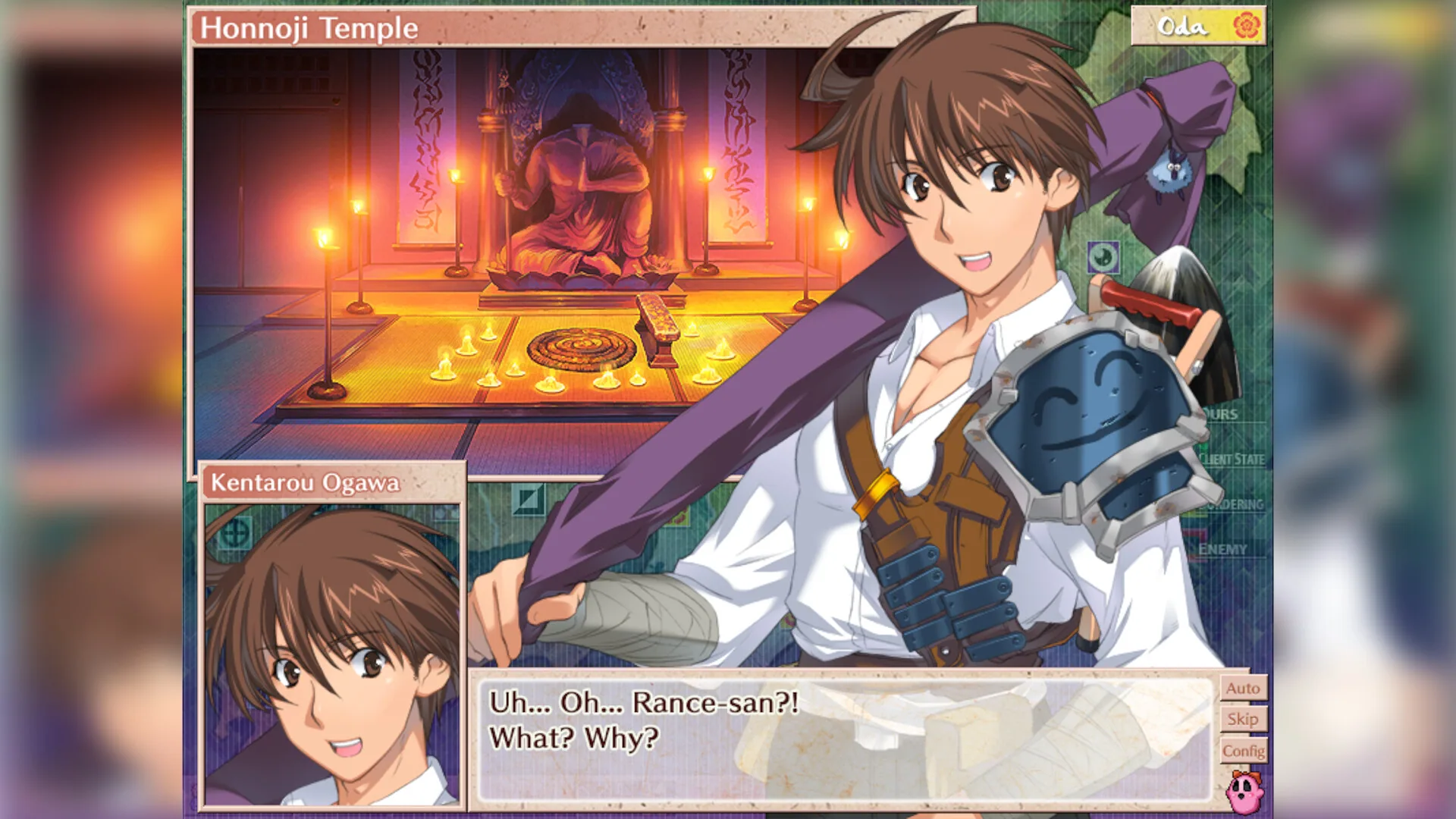 A scene from the Steam release of the Windows edition.