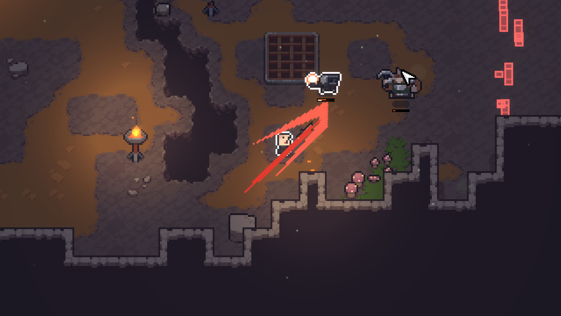 Official Sephiria tower combat screenshot from Steam.