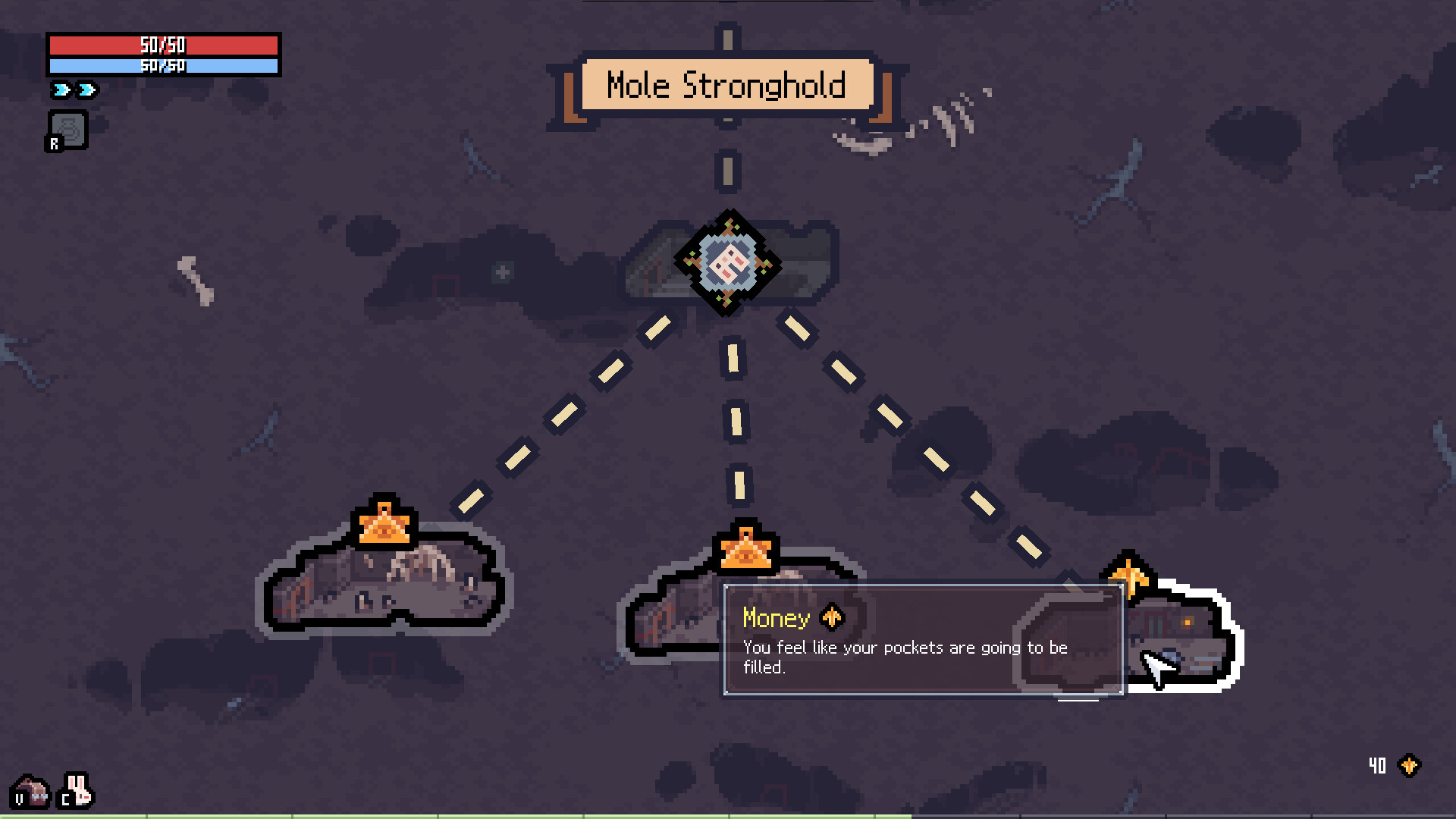 Official Sephiria inventory gameplay screenshot highlighting Artifact cells.