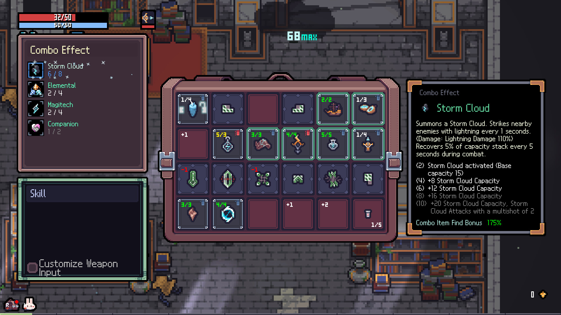 Official Sephiria weapon combat screenshot from Steam.