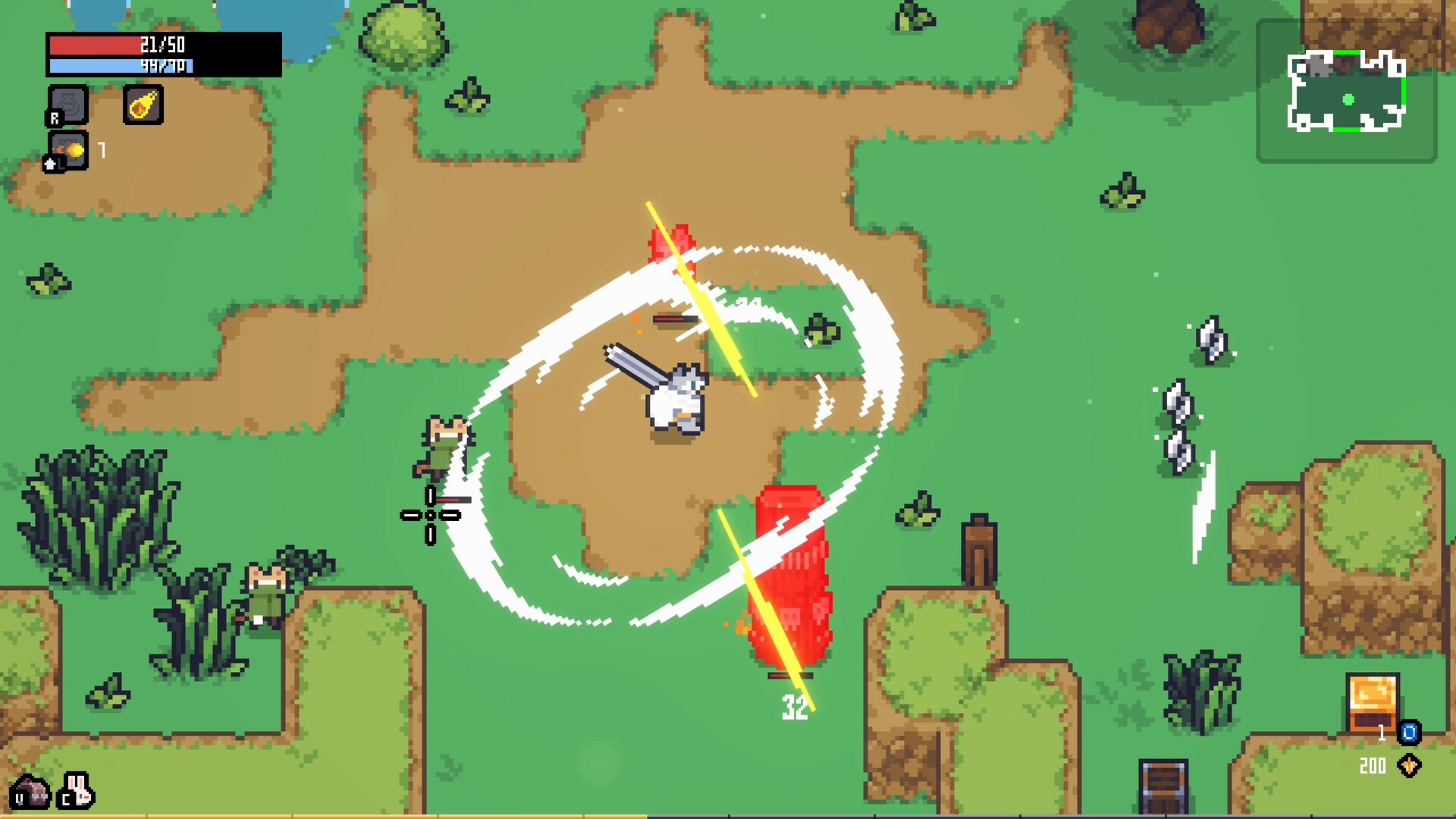 Official Sephiria animal encounter screenshot from Steam.