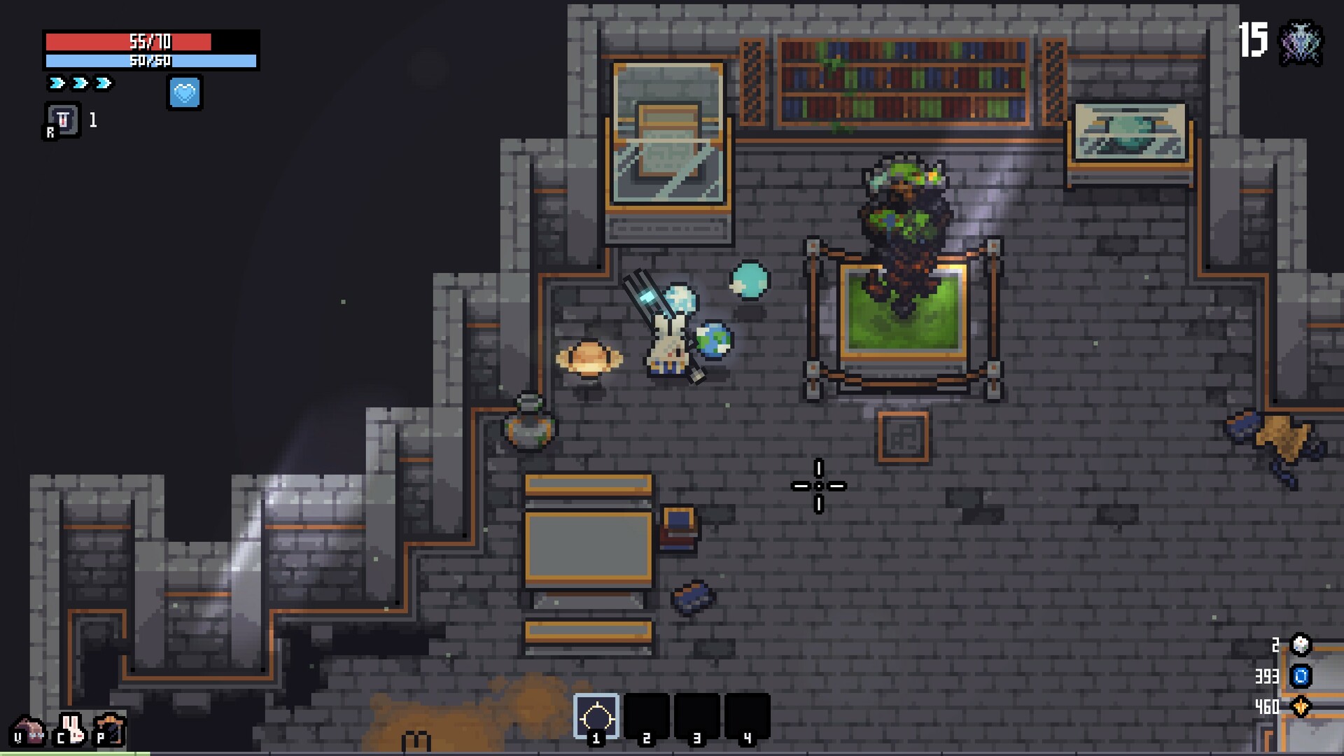 Official Sephiria tablet arrangement screenshot from Steam.