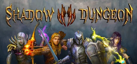 Steam header art: four class portraits under the Shadow Dungeon logo.