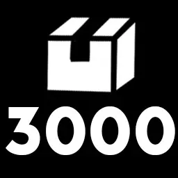 3,000 Stocked