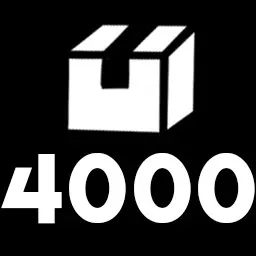 4,000 Stocked