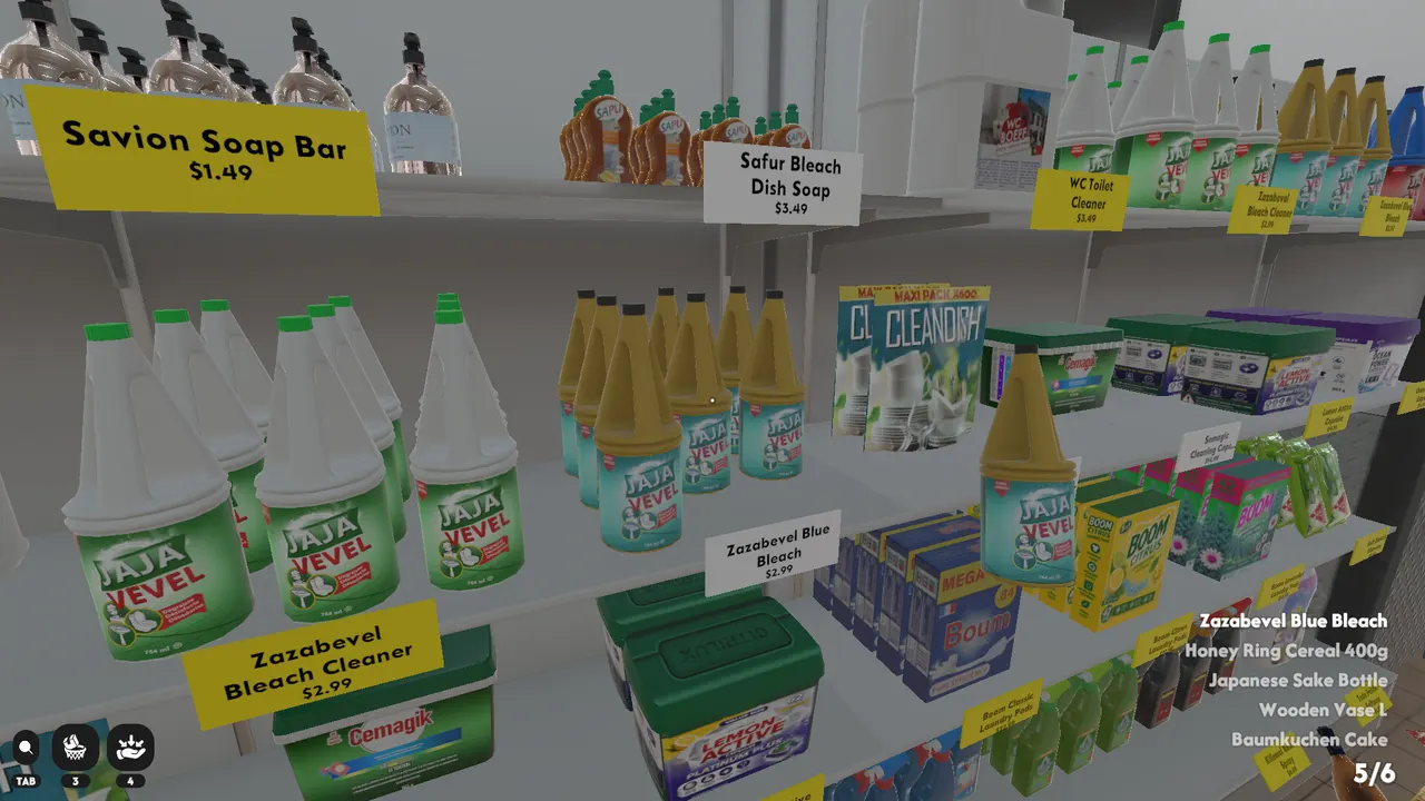 Sections Hub shelf screenshot