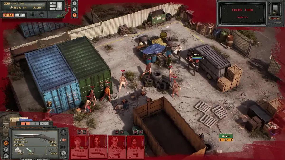 Urban Strife squad in a firefight
