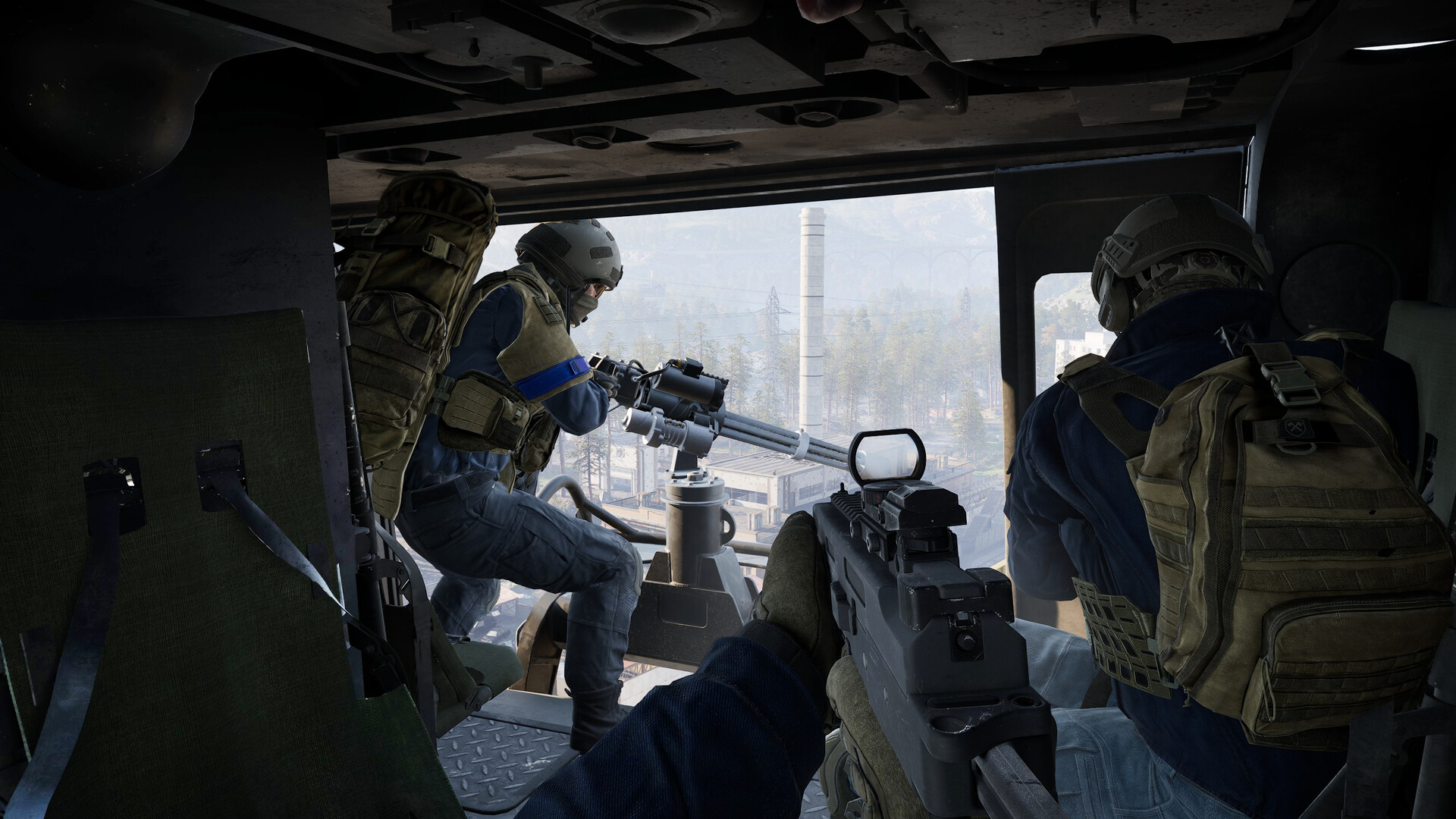 Steam WARDOGS 截图：官方游戏中的战场与控制区环境。