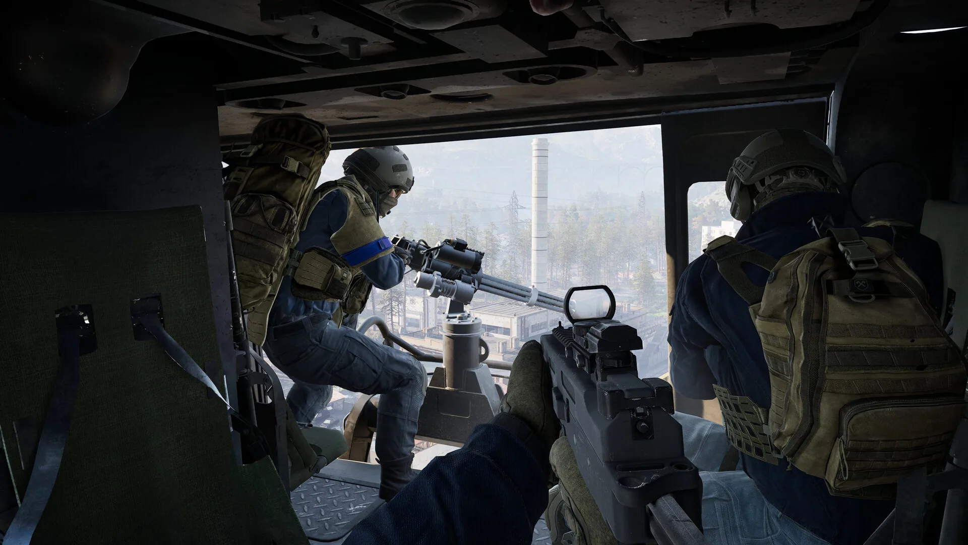 Steam WARDOGS 截图：官方游戏中的战场与控制区环境。