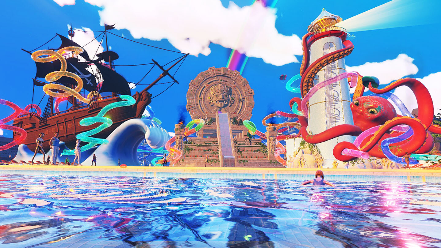 Official art provides atmosphere for the release, while the text keeps the verified Beach-map and research-theme claims distinct.