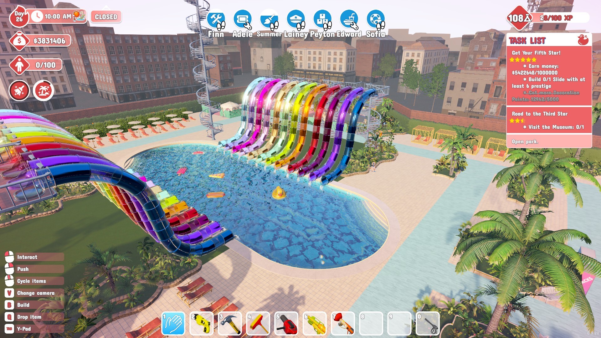 Waterpark Simulator official gameplay screenshot 5