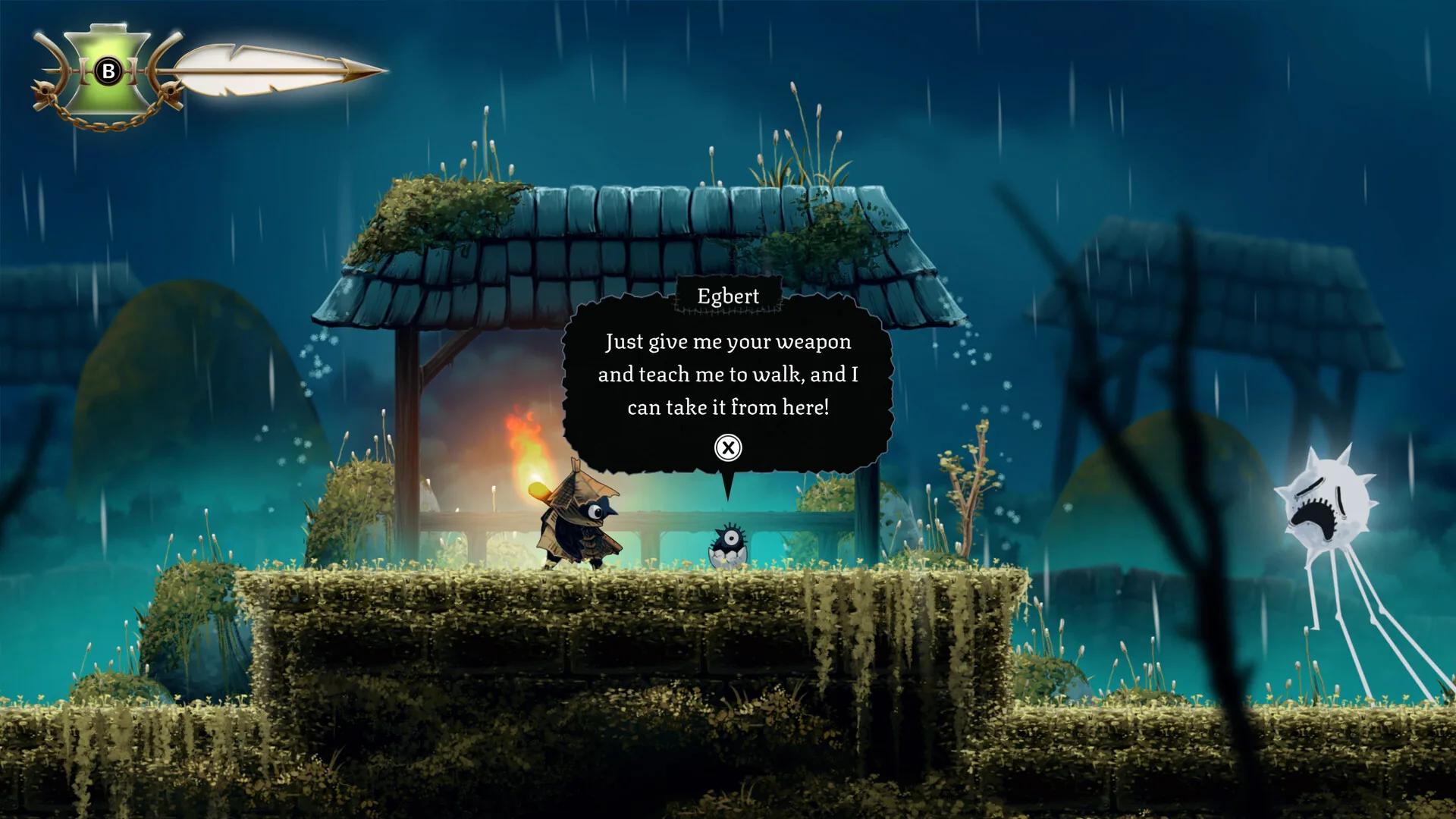 Well Dweller screenshot of the rotted kingdom