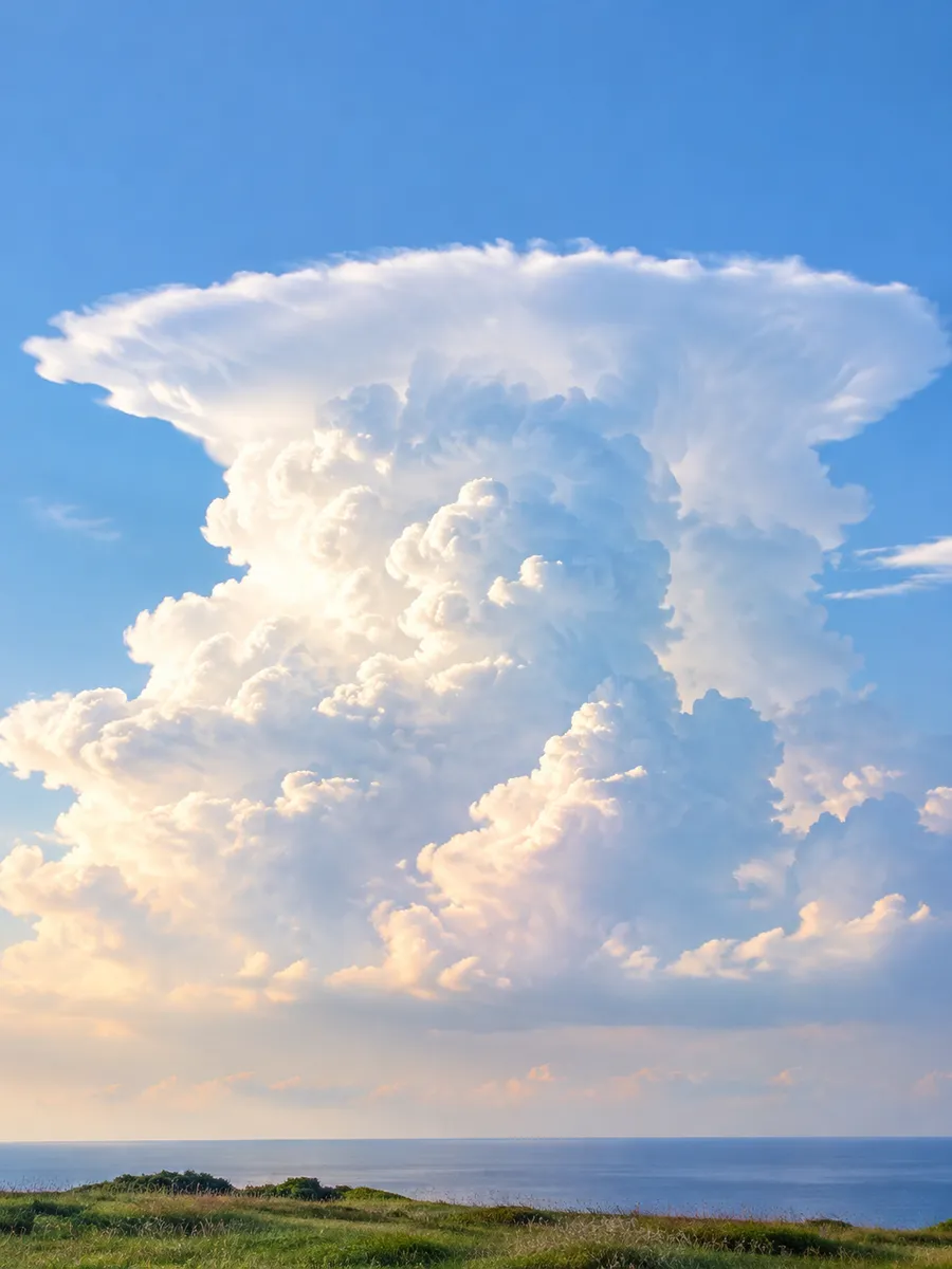 積乱雲のイメージ