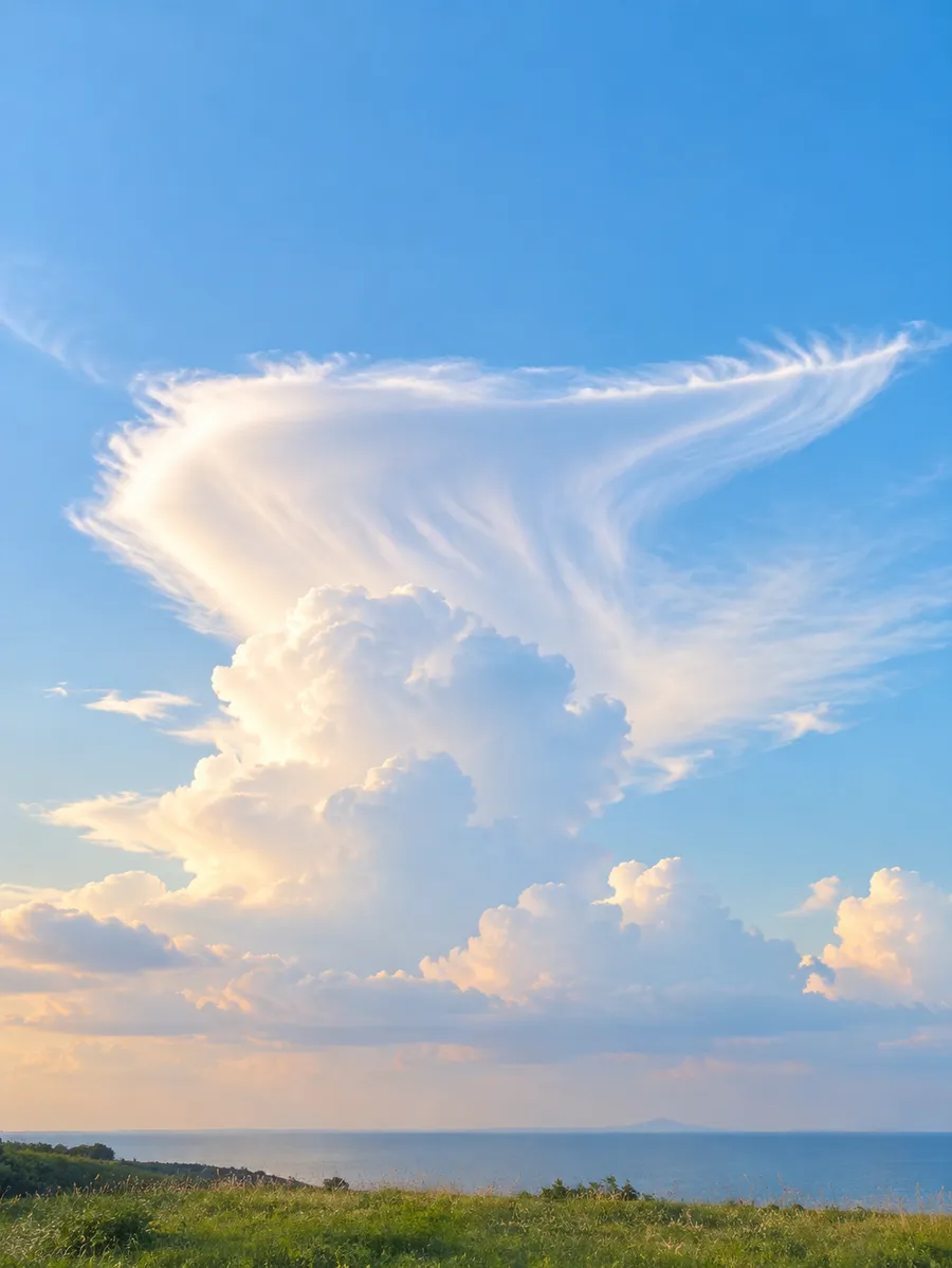 ベール雲のイメージ